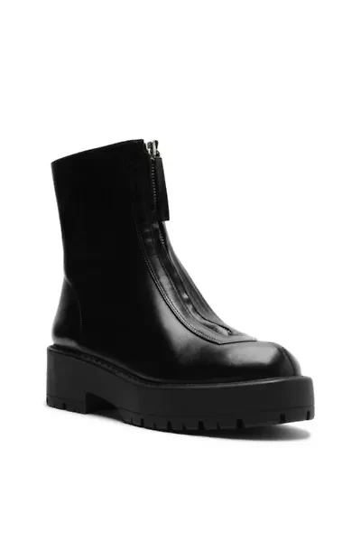 Schutz Farrah Zip Up Ankle Boot