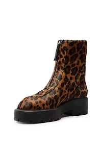 Schutz Farrah Zip Up Ankle Boot