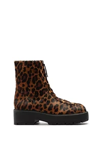Schutz Farrah Zip Up Ankle Boot