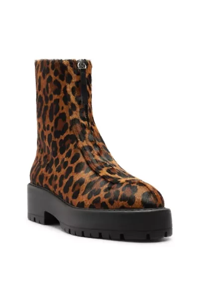 Schutz Farrah Zip Up Ankle Boot