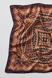 Tile Pattern Silky Scarf