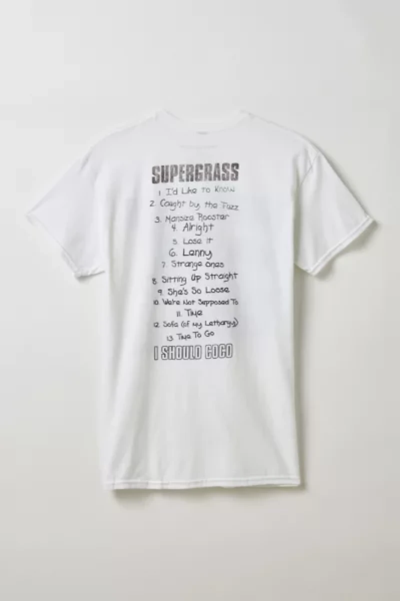 Supergrass Tour Graphic Tee
