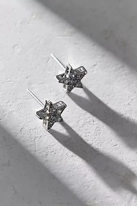 Carolina Stars Rhinestone Stud Earring