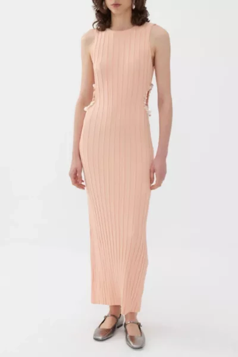 Nocturne Mother of Pearl Maxi Dress