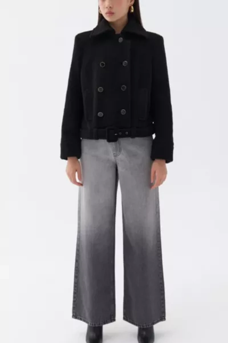 Nocturne Button Short Coat