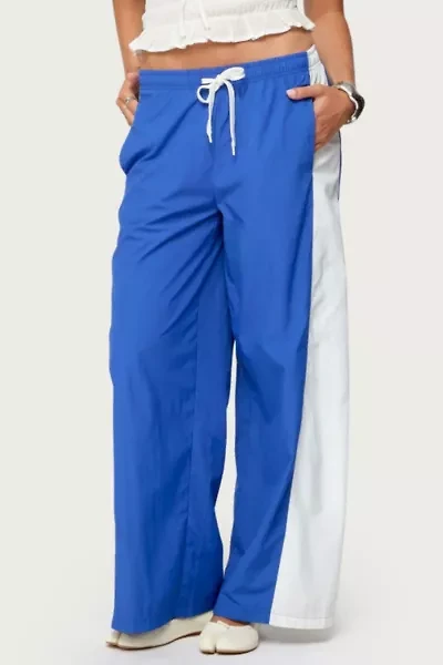 Edikted Jaye Contrast Panel Track Pants