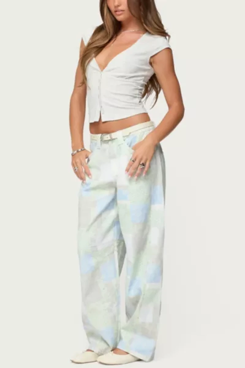 Edikted Alza Button Up Top