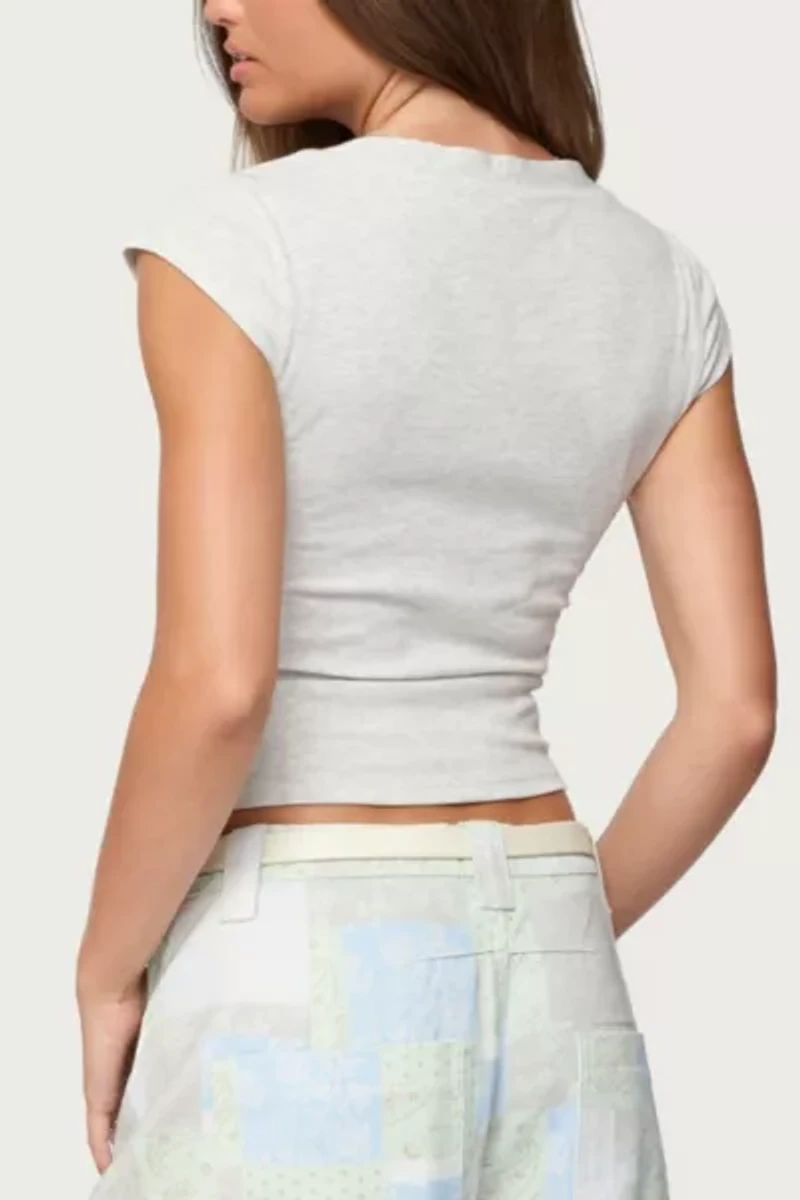 Edikted Alza Button Up Top
