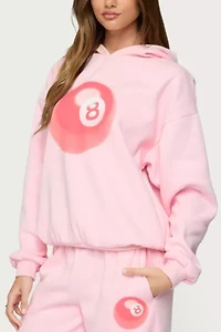Edikted Lucky 8 Oversized Hoodie