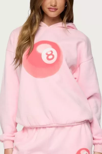 Edikted Lucky 8 Oversized Hoodie