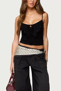 Edikted Ruffle Tank Top