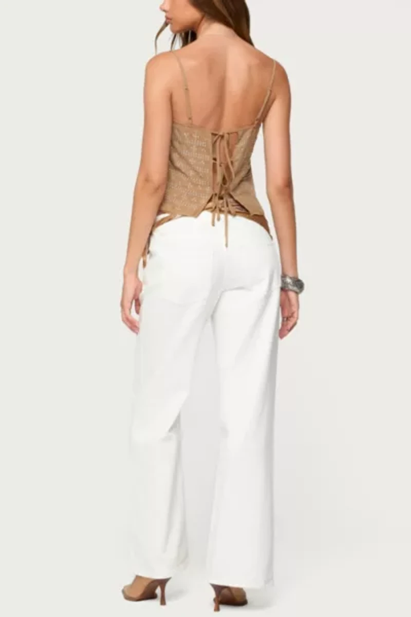 Edikted Sunna Studded Top