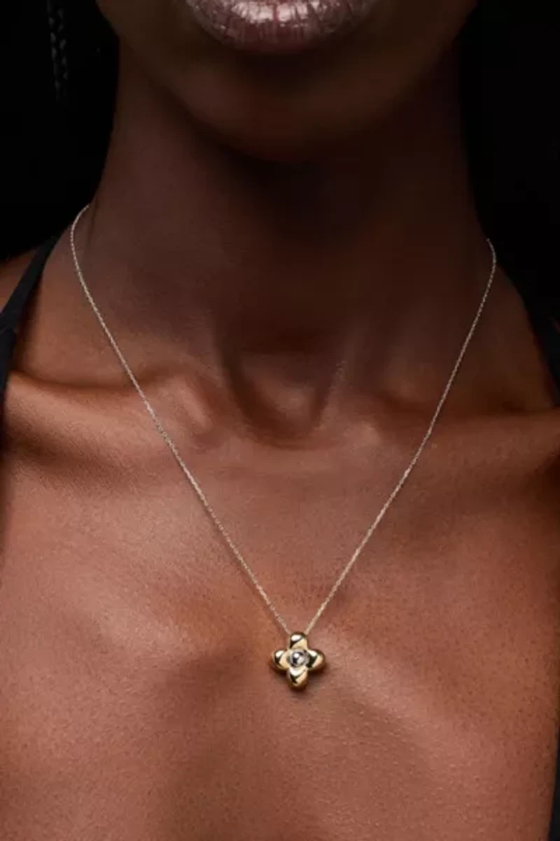 Ana Luisa Liora Pendant Flower Necklace