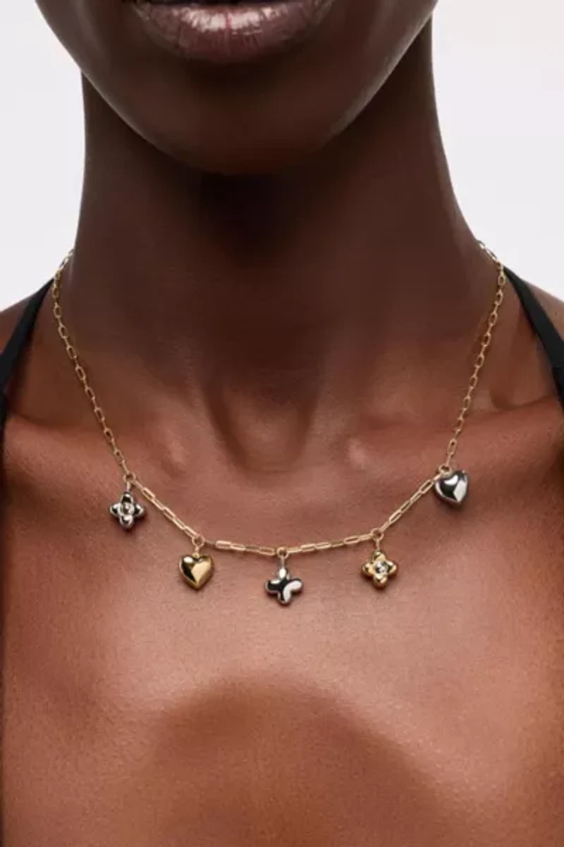Ana Luisa Azura Charm Necklace