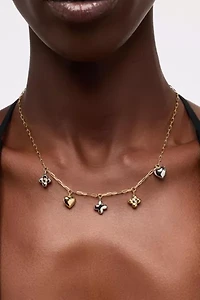 Ana Luisa Azura Charm Necklace