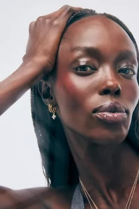 Ana Luisa Liora Hoops Flower Earrings