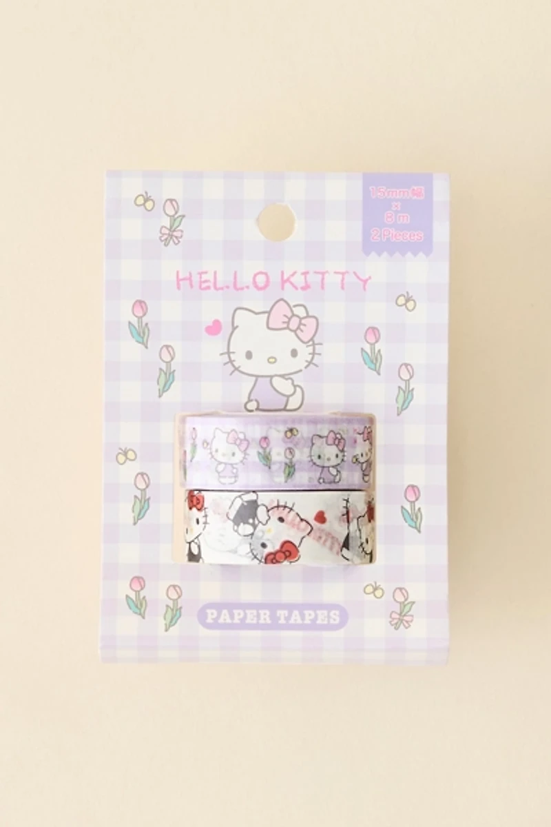 Sanrio Japan Originals Hello Kitty 2-Piece Washi Tape Set