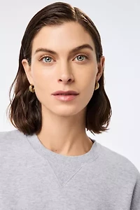 Ana Luisa Tymie Gold Hoop Earrings