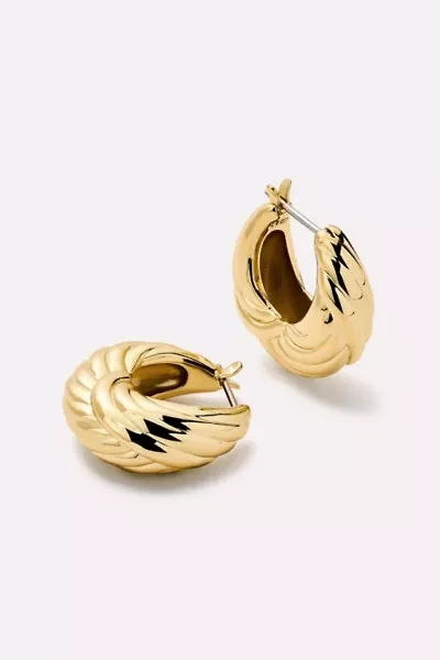 Ana Luisa Tymie Gold Hoop Earrings