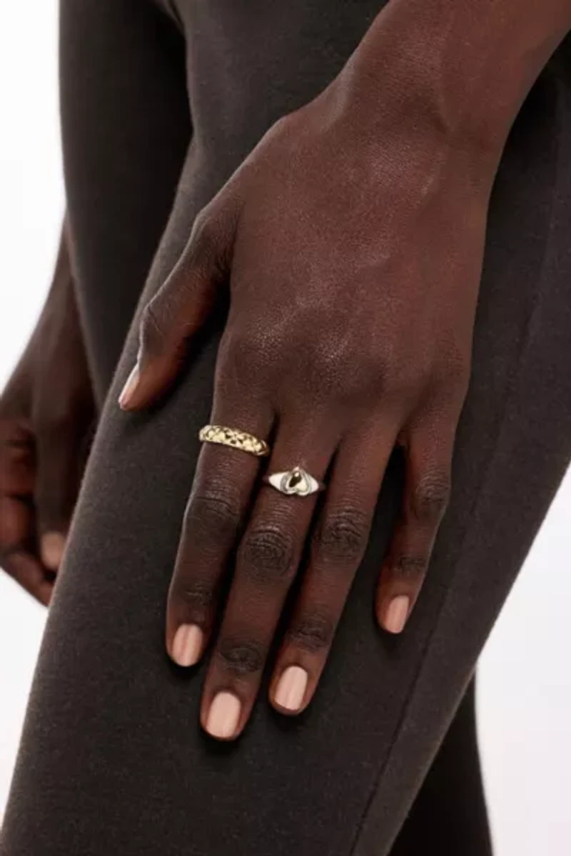 Ana Luisa Elysia Signet Ring