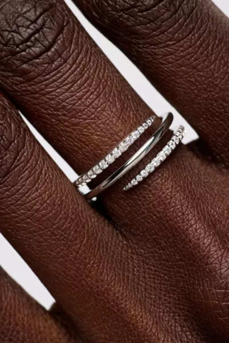 Ana Luisa Oren Triple Silver Claw Ring
