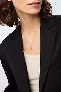 Ana Luisa Elsie Gold Pendant Necklace