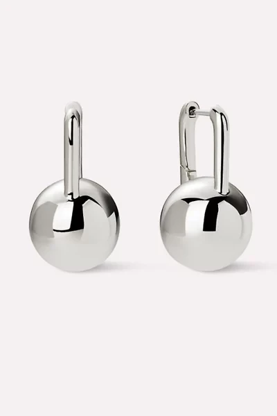 Ana Luisa Perry Silver Statement Earrings