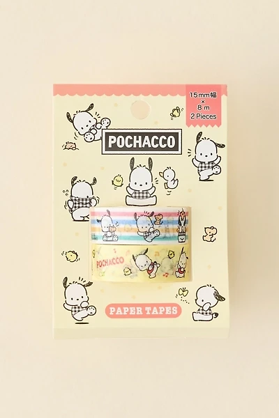 Sanrio Japan Originals Pochacco 2-Piece Washi Tape Set