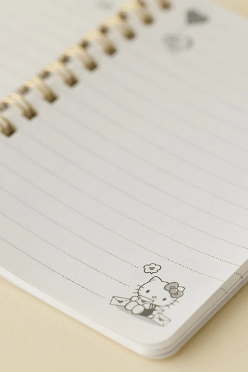 Sanrio Japan Originals Tiny Chum & Hello Kitty Spiral Notebook