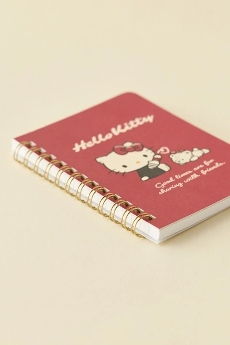 Sanrio Japan Originals Tiny Chum & Hello Kitty Spiral Notebook