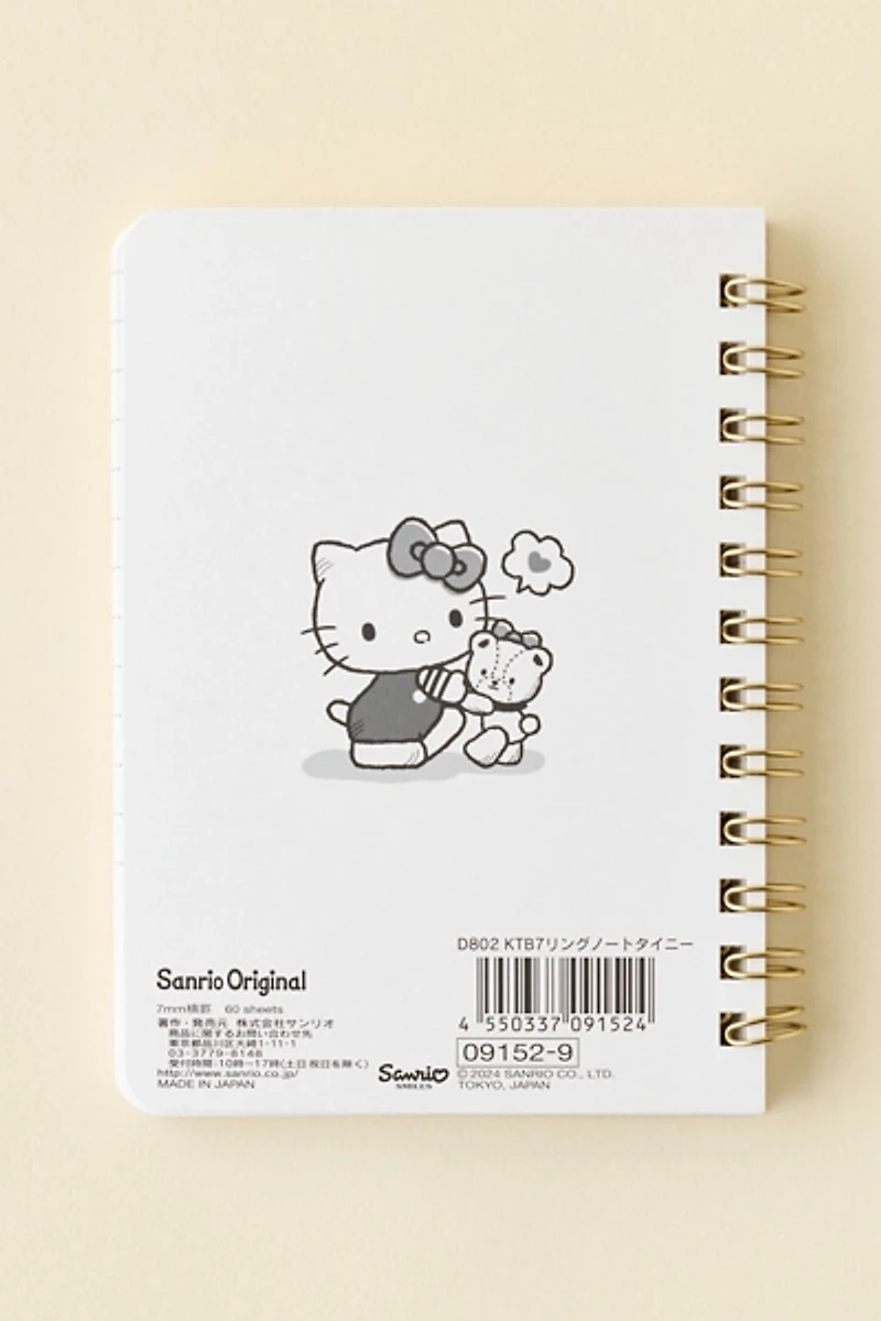 Sanrio Japan Originals Tiny Chum & Hello Kitty Spiral Notebook