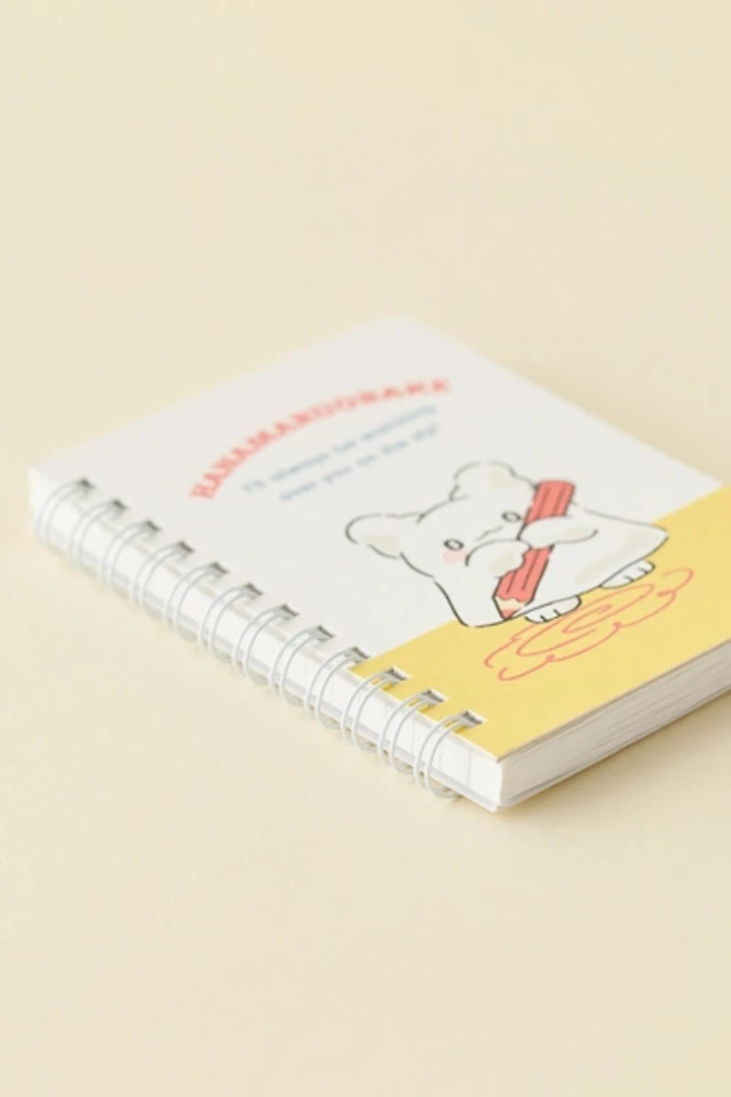 Sanrio Japan Originals Hanamaruobake Spiral Notebook