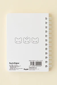 Sanrio Japan Originals Hanamaruobake Spiral Notebook
