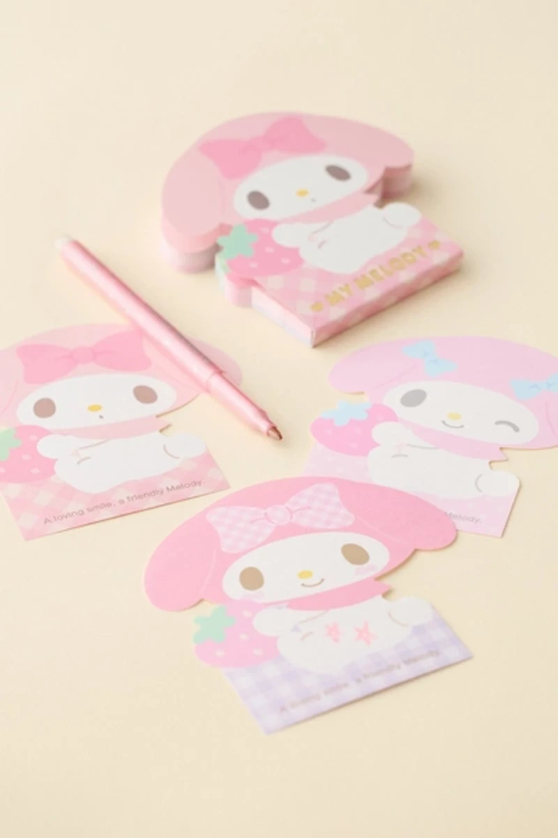 Sanrio Originals Japan My Melody Shaped Die-Cut Notepad