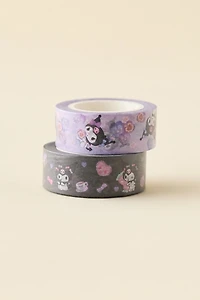 Sanrio Japan Originals Kuromi 2-Piece Washi Tape Set