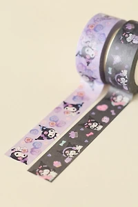 Sanrio Japan Originals Kuromi 2-Piece Washi Tape Set