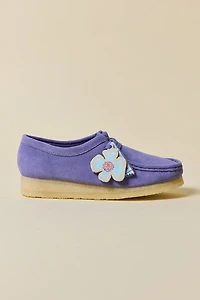 Clarks Women's Purple Interest Wallabee Shoes