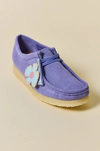 Clarks Women's Purple Interest Wallabee Shoes