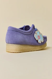 Clarks Women's Purple Interest Wallabee Shoes