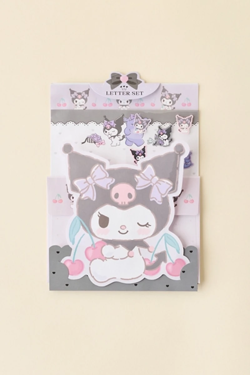 Sanrio Japan Originals Kuromi Character Letter Set