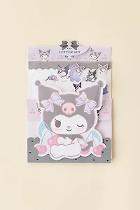 Sanrio Japan Originals Kuromi Character Letter Set