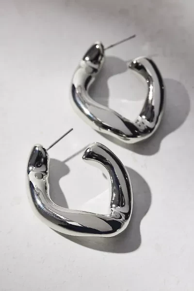 Chubby Irregular Hoop Earring