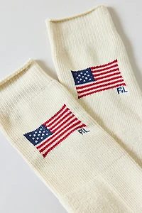 Polo Ralph Lauren Men's Big Flag Crew Sock