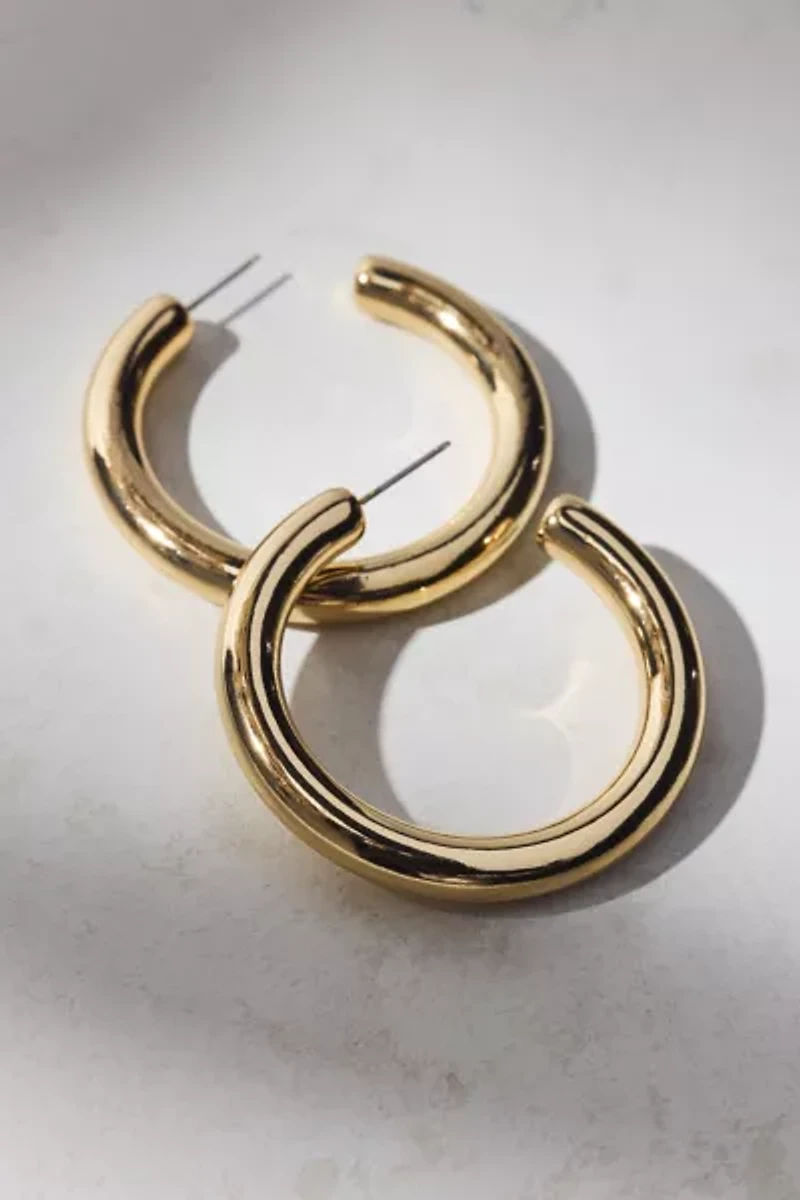 Chubby Medium Hoop Earring