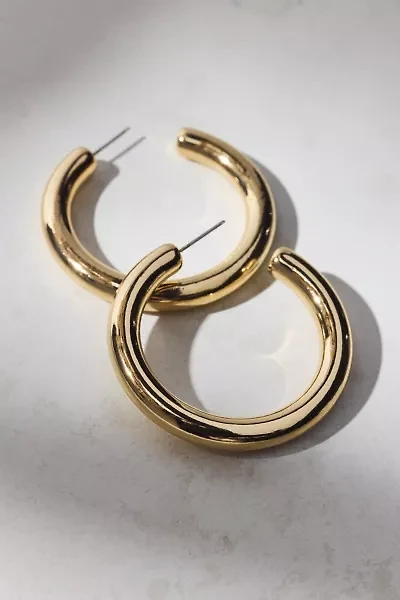 Chubby Medium Hoop Earring