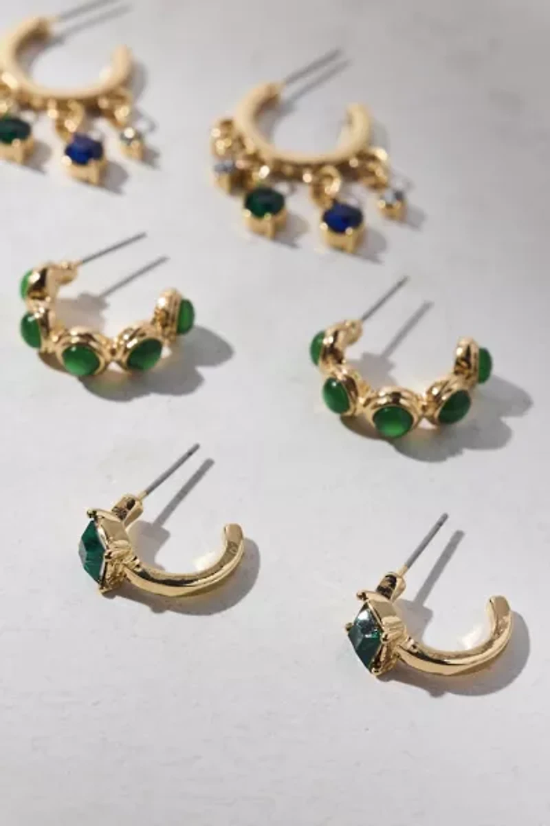 Garland Statement Hoop Earring Set