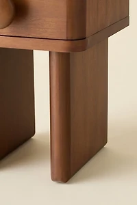 Jasper Wood Storage Nightstand