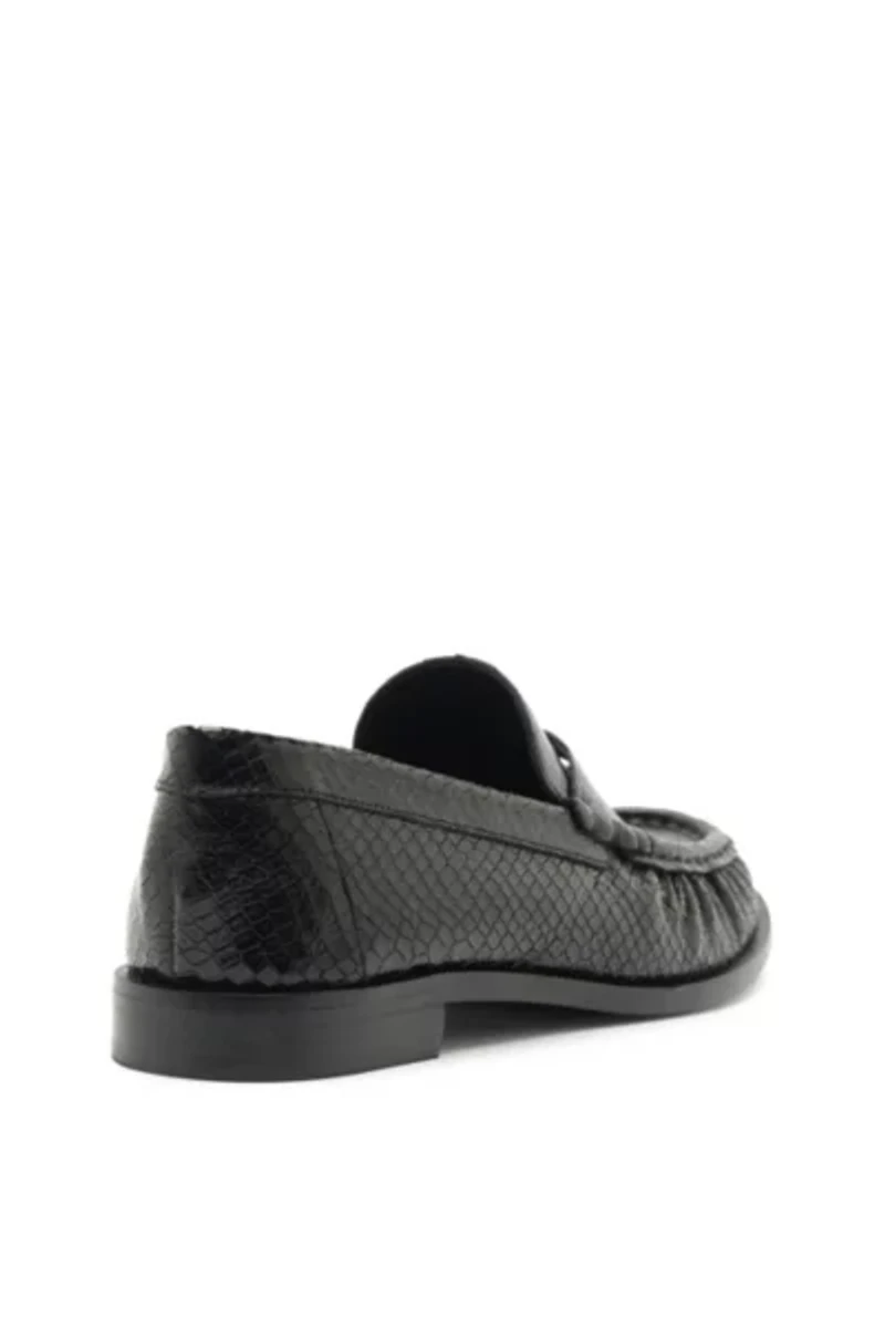 Schutz Snakeskin Tyche Loafer
