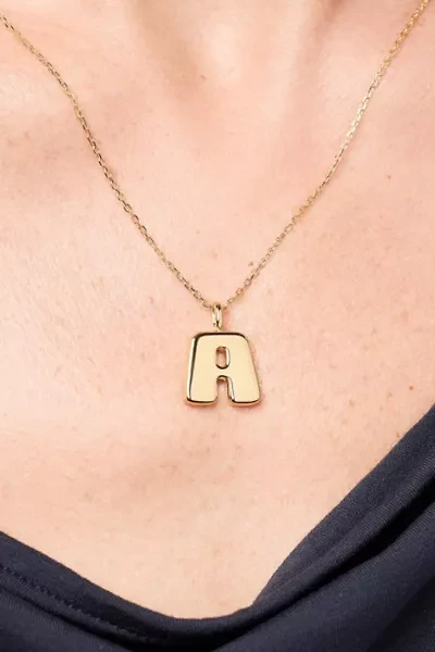 Ana Luisa Bubble Letter Necklace