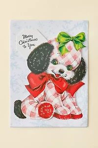 Laughing Elephant Die-Cut Holiday Cheer Greeting Card Set